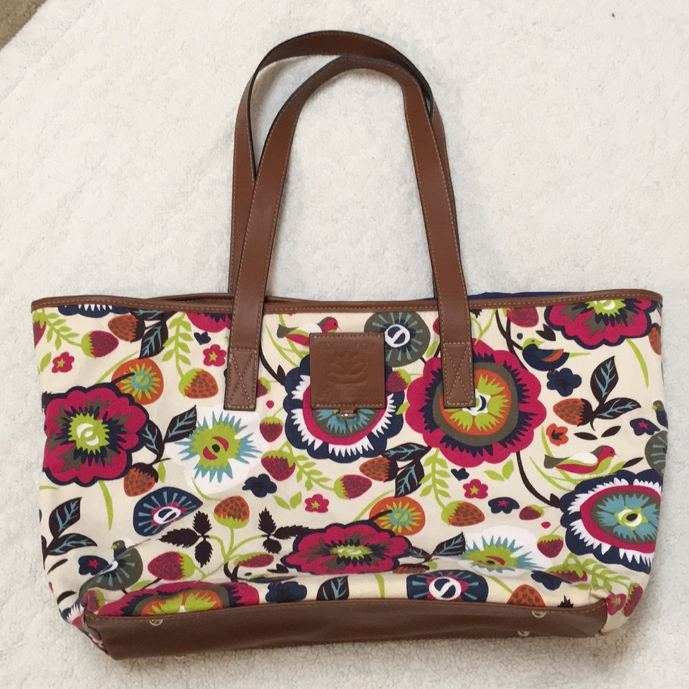 Lily bloom tote